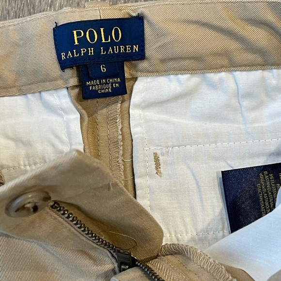 Ralph Lauren Polo khaki Shorts Sz 6 New Never Worn - Picture 4 of 6
